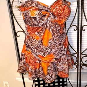 Ladies plus size swim suit